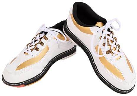 Viaoragiosa Bowls Shoes Trainers,Indoor Bowls Shoes,Lace Up Lawn Bowling Trainers,Lightweight,Flexible And Even Cushioning,For Beginners,Casual And Amateur Athletes Indoor And Outdoor Bowling