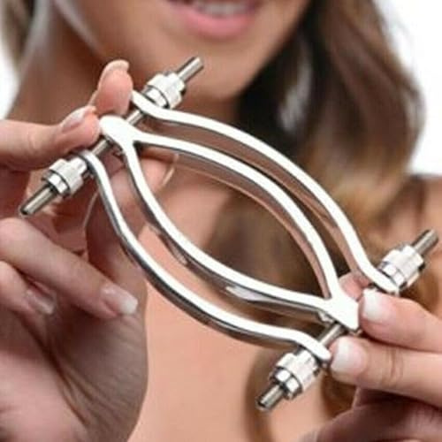 Taisei Pince à Clitoris en acier inoxydable BDSM, épandeur de lèvres réglable, pince à Clitoris for mamelon de sein, pinces vaginales SM Sexy, jouets sexuels Sm