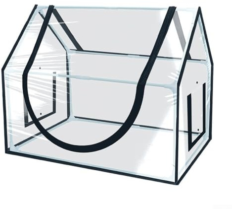 Jardinería fácil con invernadero transparente de PVC para uso en interiores y balcones