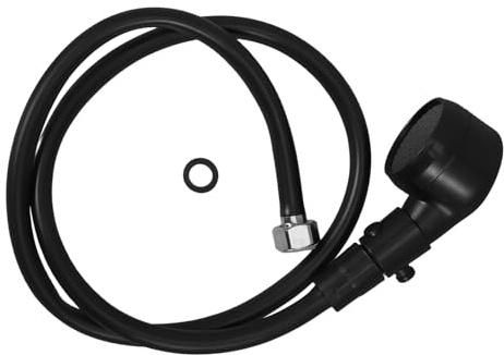 GETAJGHSD 1 set Soffione Doccia Alta Pressione con Tubo Flessibile e Interruttore Controllo Design Moderno per Bagno Facile Installazione e Manutenzione Esperienza Doccia Rinvigorente e