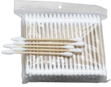 iplusmile Bastoncillos De Algodón Multifunción 400 Piezas Doble Punta Punta Fina y Redonda Para Maquillaje Cuidado Personal Limpieza Detallada