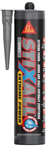 Sika Stixall Extreme Power Sealant and Adhesive, Grey, 290ml