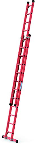 GFK-Schiebeleiter 2 x 12 Sprossen Z600