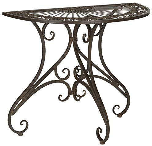 Safavieh Outdoor Collection Annalise Antique White Accent Table