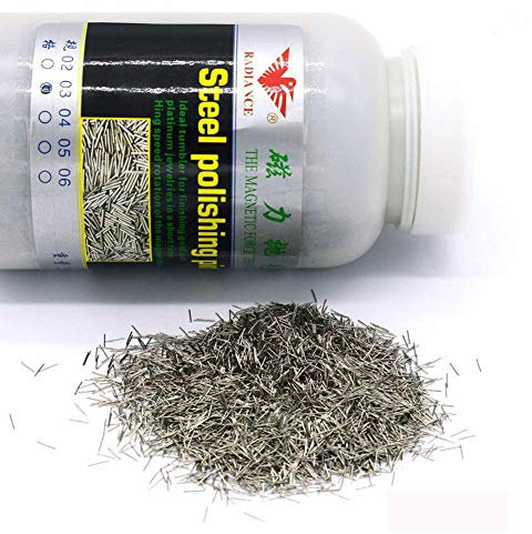 Gobelet en Acier Broches 1.1 lbs Épingles de Finition Pomcat Longueur 5 mm Pour Polir Les Bijoux (5mm *0.4mm)