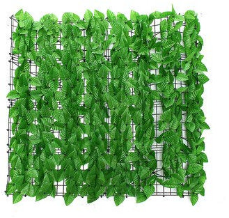 Tutoy Künstliche grüne Zaun Kunst Laub Hecke Hintergrund Pflanze Wand Grasplatte Dekorationen - A - S.