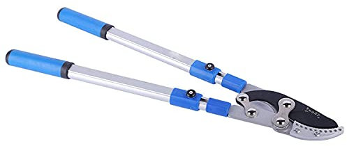 TONZN Herramientas de ferretería Herramientas de jardinería retráctiles de Alta Resistencia Tijeras de Ramas ásperas Manual (Estilo: Machete), Estante para Herramientas de jardín (Machete) (Machete)