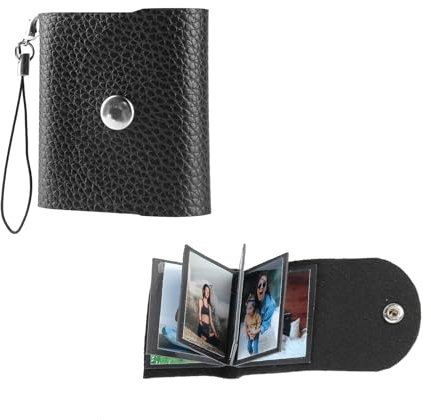 kaululu Porte-clé Album Photo Personnalisé pour Femme Porte-clé pour Homme avec Engaving 5/10 Photos pour Couple Famille Amitié Cadeaux Personnalisés Anniversaire Saint-Valentin