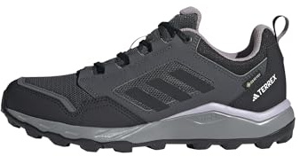 adidas Damen Terrex Tracerocker 2 Gore-TEX Trail Running Shoes, Grey Six/Core Black/Grey Three, 41 1/3 EU