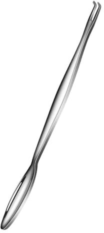 Forchette per frutti di mare in acciaio inox, forchette da granchio per gambe di granchio, forchette da lumaca per degustazione di forchette da antipasto, forchette da cocktail portatili, per viaggi