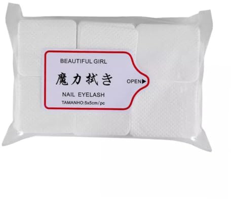 BIUDECO 540 Weiße Wattepads aus Baumwolle zur Nagel und Hautreinigung Hautfreundlich und Tiefenwirksam zum Entfernen von Nagelöl und Kosmetik in Beauty Anwendung