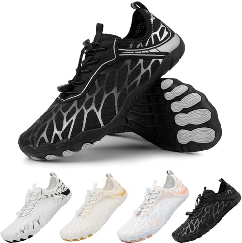 Scarpe da Acqua Uomo Scarpe a Piedi Nudi Donna Scarpe da Scoglio Unisex | Scarpe da Immersione Scarpe da Surf Antiscivolo Scarpe da Spiaggia Asciugatura Rapida Scarpe Estate 36-46 EU