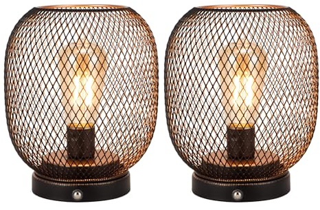 JHY DESIGN Lampada da comodino con lampadina a LED senza fili lampada d'accento per matrimoni feste