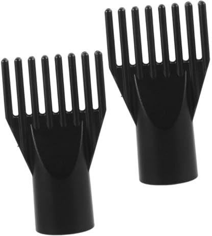OATIPHO 2pezzi Pettine in Plastica per Ugello di Asciugacapelli Sostituzione Ugello per Styling dei Capelli Design Semplice e Pratico