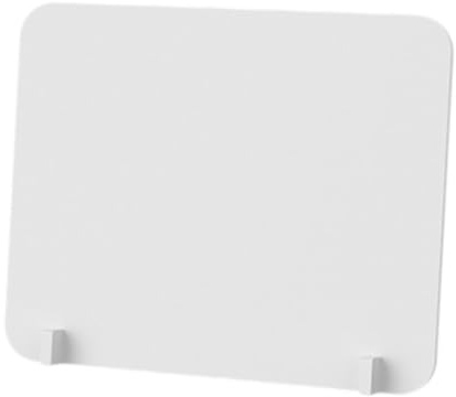 FJMQHU Divisorio per Scrivania, Pannello Separato, Multiuso, con Bordi Arrotondati, per Aule, Semplice Da Montare, Schermo Protettivo, 40x50 Cm