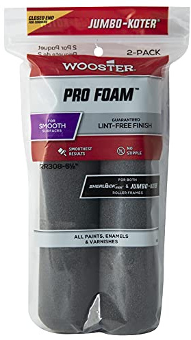 Wooster 5, 6 1/2-Inch RR308-6 1/2 Pro Foam, Color
