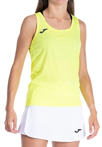 Joma Camisetas Señora, Mujer, Amarillo Flúor, XS