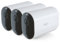 Arlo Pro 4 XL Security Camera Outdoor, 2K, Wireless CCTV, 12-Month Battery, Colour Night Vision, 2-Way Audio, Built-in Siren, No Hub Needed, 3 Cam Kit, Free Trial of Arlo Secure Plan, White