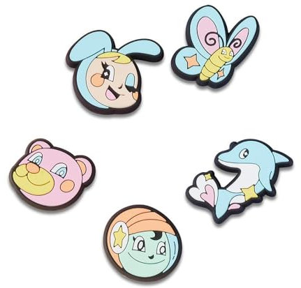 Crocs Unisex Y2K Anime 5 Pack Schuhanhänger