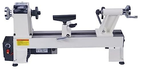 900W Woodworking Lathe, 29.5 * 7.87 * 15.7in Wood Lathe Machine, 2 Variable Speed 700-3800RPM Woodworking Mini Woodworking Lathe
