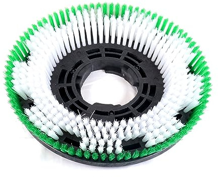 Distri+ - Brosse lavage dure compatible avec autolaveuse Numatic TT1840, TTB1840, TTG1840, TGB1840 et monobrosse Numatic NLL415 - Alternative pour référence d origine 606105 - Diamètre : 400mm