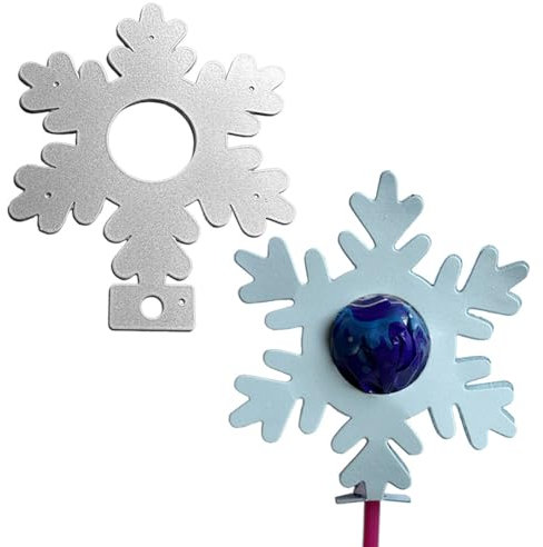 URFEDA Stanzschablonen Weihnachten,Stanzmaschine Stanzschablone Schneeflocken Schokolade Stanzformen Metall Prägeschablonen Schneeflocken Süßigkeiten Stanzbögen für DIY, Scrapbooking, Fotoalbum