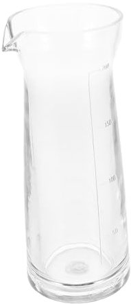 KOCKSHION Carafe Doigt D'honneur en Acrylique 200ml, Mini Pichet Résistant la Casse, pour Vin, Jus et Repas la Maison Restaurant