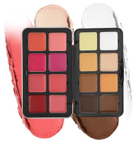 Palette Blush Correttore Fondotinta Illuminante Bronzer Contorno