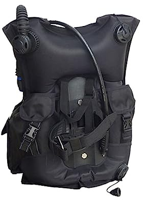 Bombola subacquea, Regolatore di stile libero, giubbotto di regolazione dell'assetto da immersione Accessori da immersione regolabili gonfiabili controllati da BCD ， Attrezzatura da immersione