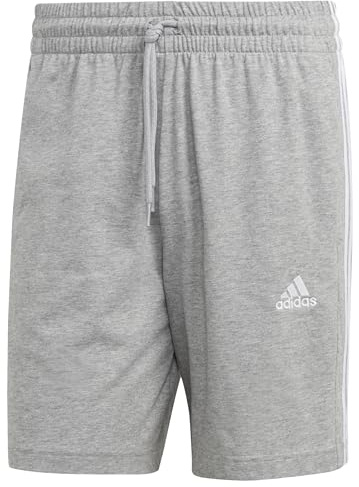 adidas Herren Freizeit-Shorts Essentials French Terry 3-Stripes Shorts