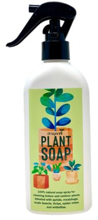 Dragonfli Plant Soap - Natural House Plant Cleanser - Combats Insect Pests & Diseases