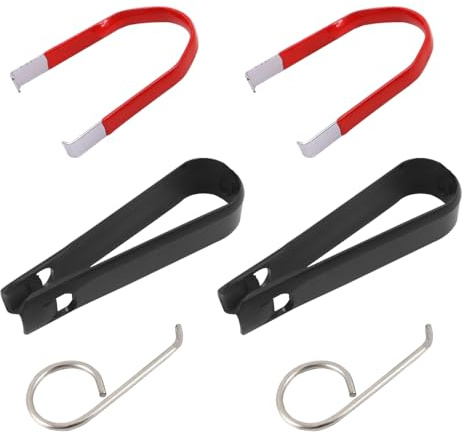 ANCLLO 9 PZ Set di Strumenti per Rimuovere la Copertura del Tappo del bullone della Ruota Pinzette per la rimozione del Coperchio del Dado dell'aletta Strumento