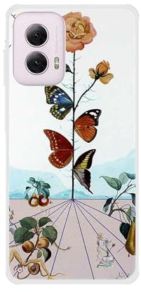 Lucyliy Funda Compatible con Motorola Moto G Power 2024 Funda de Silicona TPU para teléfono Case Carcasa Jc-20