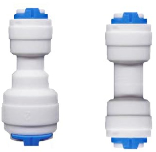 PAROAD 1/4 zoll QC x 1/4 AG selbstdichtend Steckfitting, 1/4 QC x 3/8 IG Steckfitting Schnellkupplungen für Wasserfilter, Wasserfilter Wasserhahnadapter, Kühlschrankfilter, Schnellverschlüsse