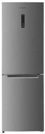 Aspes Frigorífico Combi Inox 2 Puertas. AC185601DNFDX, Capacidad 323 Litros, No Frost, Motor Inverter, Bajo Nivel Sonoro, Puerta Reversible, Apertura Tipo Uñero, Clasificación Energética D