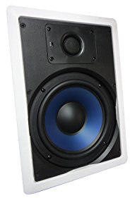 82W Silver Ticket in-Wall Speaker with Pivoting Tweeter (8 Inch in-Wall)