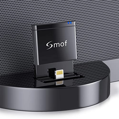 Smof 8 Pin Bluetooth Adapter, Replacement für B0se Sounddock III/XT, JBL MS302GM, Philips DS1155B/93, Philips AJ7260D/93, Yamaha TSX-14, iHome IPL8BN, RSR DS406BT | Nur für Bose Sounddock III/XT, Philips DS1155B/93, Philips AJ7260D/93, JBL MS302GM, Yamaha TSX-14, iHome IPL8BN,RSR DS406BT