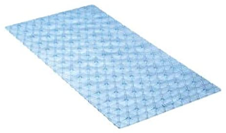 TATAY Alfombra de Bañera Diamond Base Antideslizante Fijación con Ventosas | Alfombra Bañera | Medidas 72x36 cm | Flexo de PVC | Higiene PVC Antibacteriano | Ventosas de Gran Sujeción | Modelo - Aqua