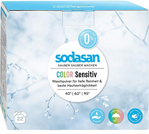 Sodasan Bio Comfort sensitiv Waschpulver (6 x 1,20 kg)