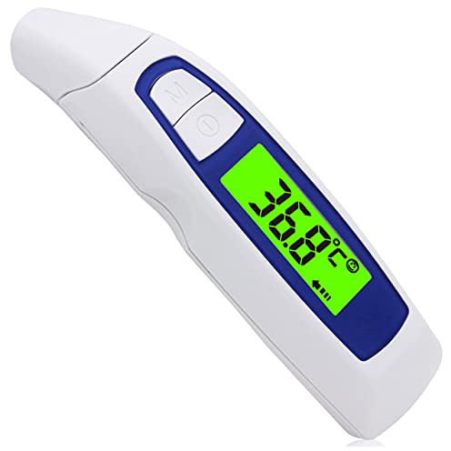 MediGenix Ear & Forehead Thermometer - 2-in-1 Design to measure Body and Object Temperature