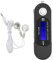 Digitaler MP3 Player, Tragbarer MP3-USB-Player mit LCD-Bildschirm und 32 GB Micro SD/Speicherkarte, FM-Radio, Sprachaufzeichnung, TF-Karte(Schwarz)