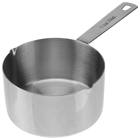 Mikinona Kochtopf Aus Edelstahl Für Küche Und Babynahrung Vielseitig Einsetzbar Zum Kochen Von Suppen Tees Und Saucen Leicht Zu Reinigen Mit Glatter Oberfläche