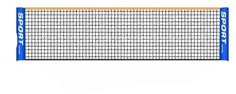 YJFIFRC Badminton Netz Tragbares, zusammenklappbares Standard-Profi-Badmintonnetz for Innen- und Außenbereich, Sport, Volleyball, Tennistraining, quadratische Netze Federball Netz(5m)
