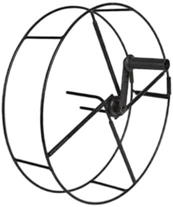 Sharplace Enrouleur de Tuyau d'arrosage, Chariot de Rangement pour Outils d'enroulement, Nettoyeur Haute Pression, Enrouleur de Tuyau pour terrasse, Type Portable