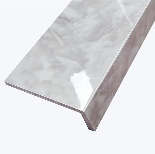 Copertura per davanzale, Rivestimento Copertura sporgenza della Finestra Camera da Letto, Pannello di Ricambio Facile Tagliare, Ideale Bagno, Cucina, Ufficio e Arredamento casa(90x10cm)