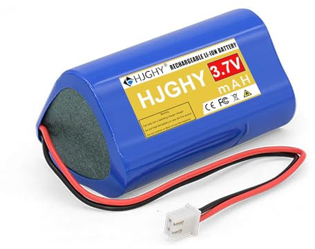 HJGHY Batterie au Lithium 3,7V 5000mAh, 6000mAh, 7500mAh, 9000mAh, 10000mAh, 12000mAh, Batterie Rechargeable 3,7V avec système de Gestion de Batterie (BMS) pour Enceintes/amplificateurs,3.7v 9000mah