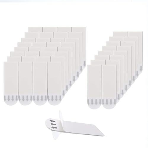 48 Pcs 46 X 16 Mm No-Nail Picture Frame Hanging Strip Tape Set