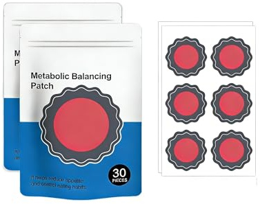 60 Stück Plasters Metabalance Patch Für Stoffwechselgleichgewicht Sanfte Beruhigung für Alle Körpertypen