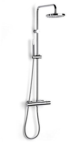 Roca A5A9746C00 Robinet/mitigeur à droite Thermostat Moai C/Colonne avec robinet monocommande série thermostatique-Moai-T-Mt1 pour bain-douche