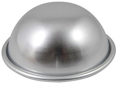 Italo Ottinetti Stampo zuccotto 22 cm, Metallizzato, Taglia Unica